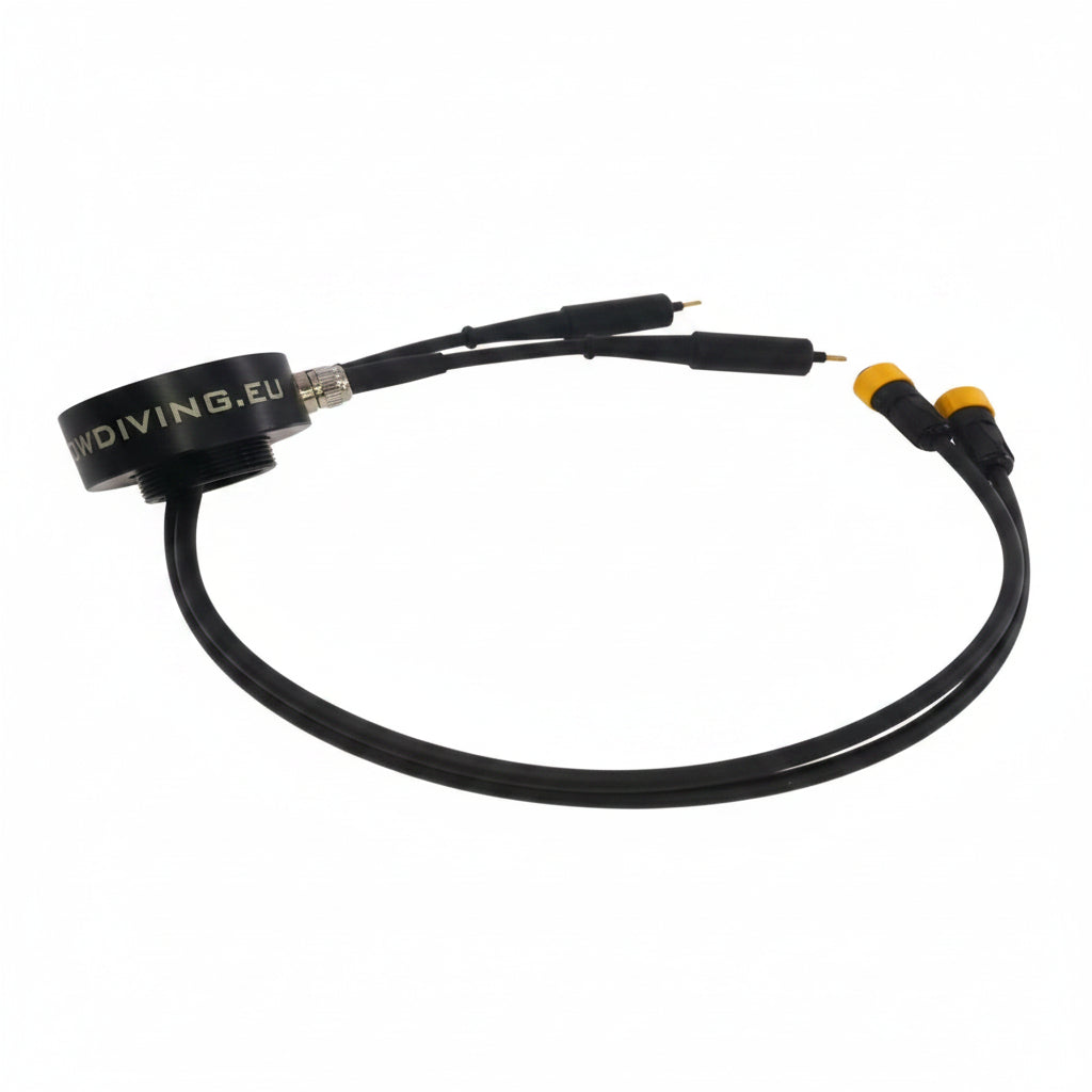 Adapteor con 2 E/O cord per valvole-YellowDiving-DIR STORE