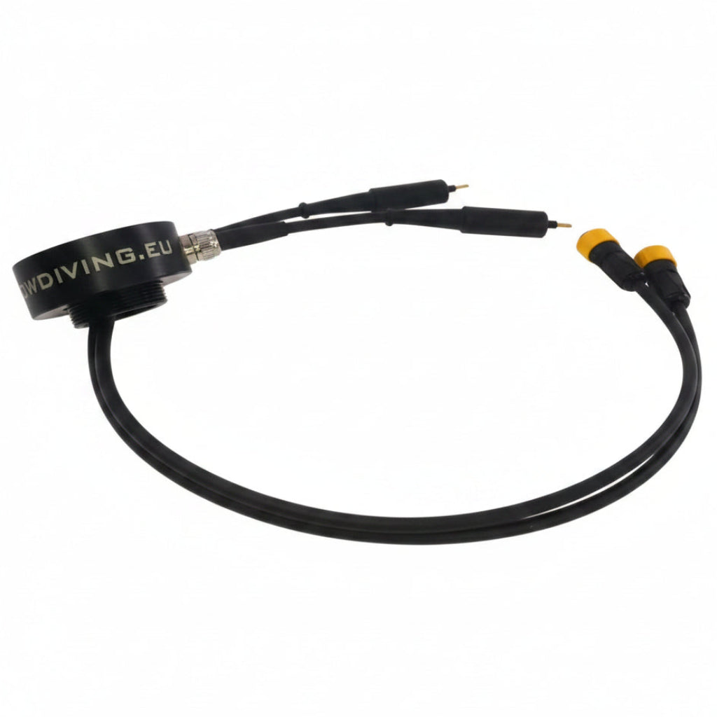 Adapteor con 2 E/O cord per valvole-YellowDiving-DIR STORE