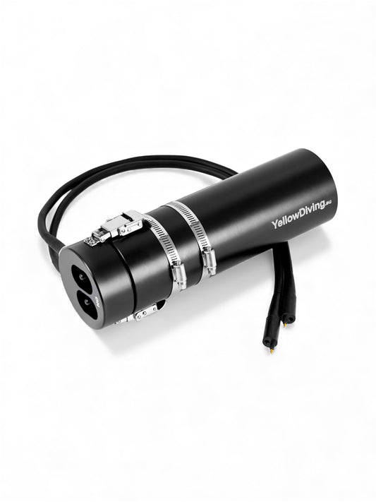 Canister SM H Classic Sidemount con E/O cord-YellowDiving-DIR STORE