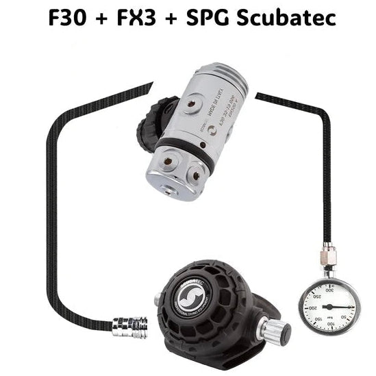 F30 FX3 + SPG Black-SCUBATEC-DIR STORE