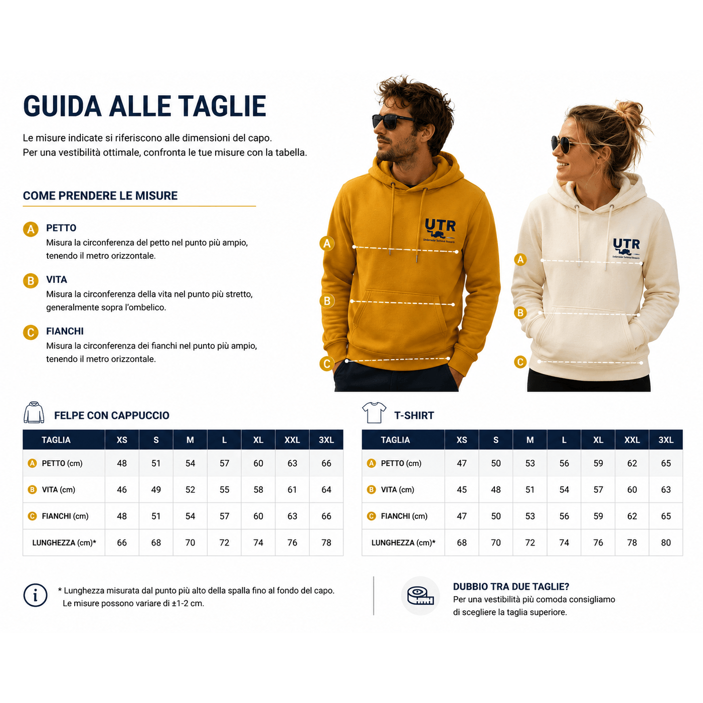 Felpa con cappuccio UTRtek