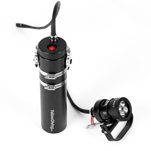 LED L20 CON CANISTER-YellowDiving-DIR STORE