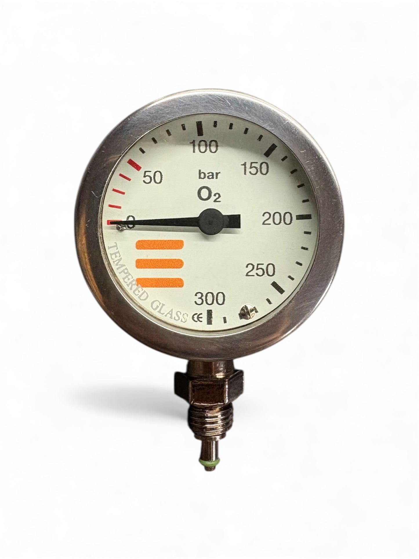 Manometro in metallo 52 mm OXYGEN-TECLINE-DIR STORE