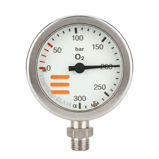 Manometro in metallo 52 mm OXYGEN-TECLINE-DIR STORE
