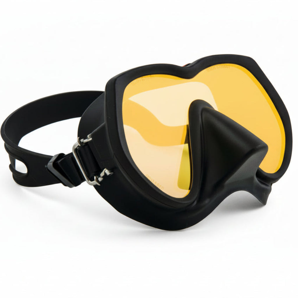 Maschera Frameless SUPER VIEW Yellow Glass-TECLINE-DIR STORE