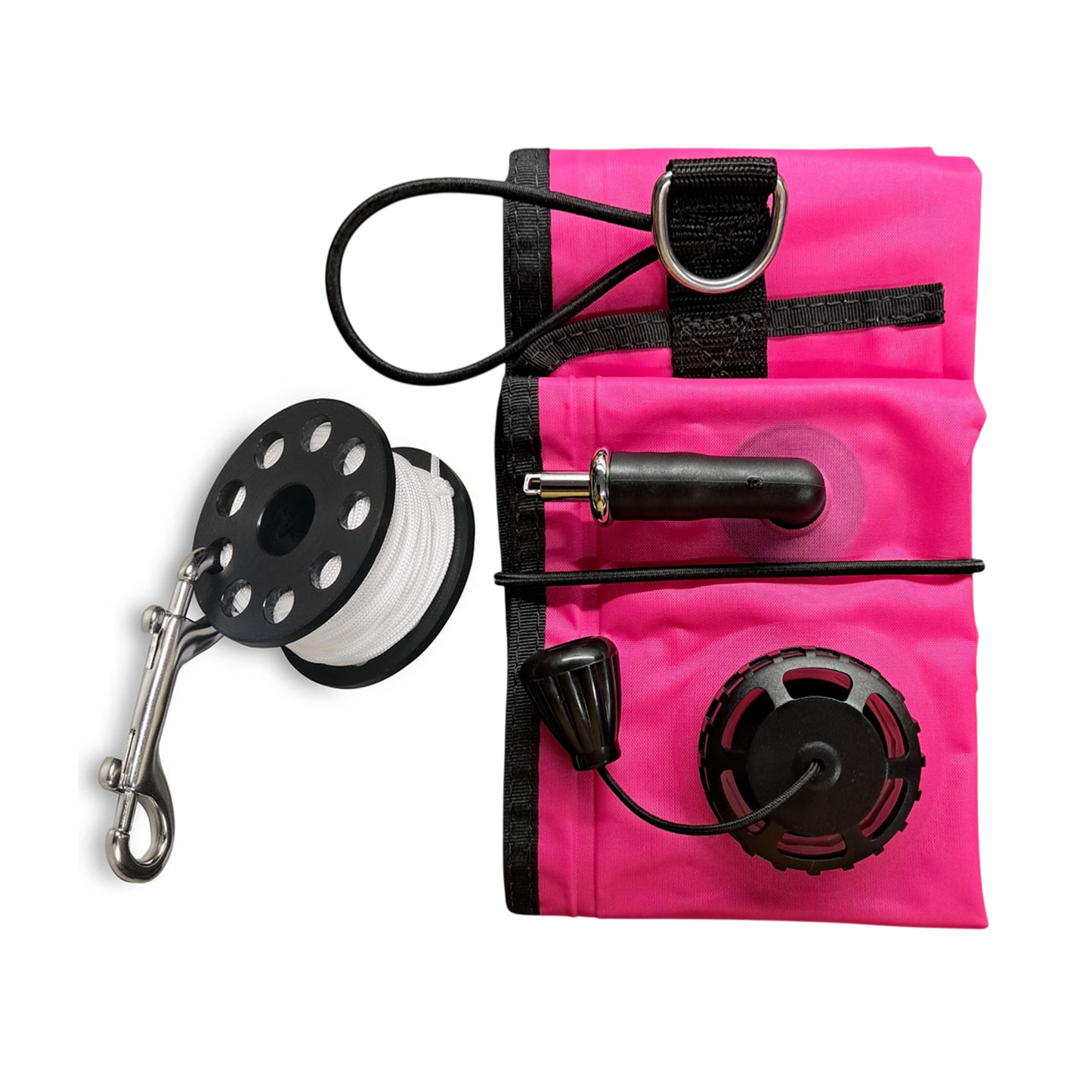 Pallone DIR Style 11/117 cm con valvola in metallo + spool in Delrin 24 mt