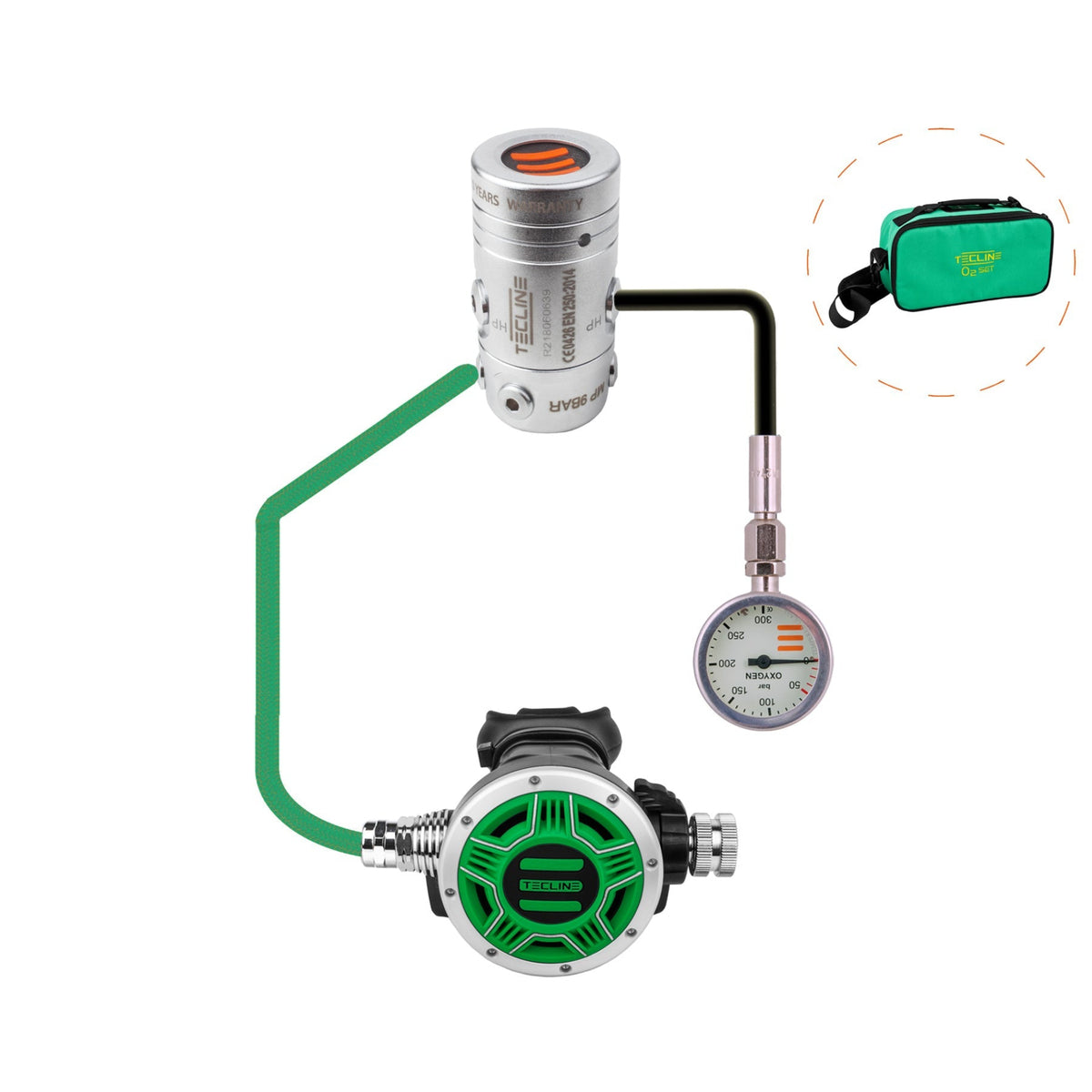 R2 TEC1 100% O2 Set-TECLINE-DIR STORE