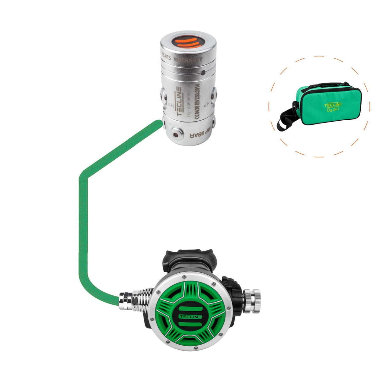 R2 TEC1 100% O2 Set-TECLINE-DIR STORE