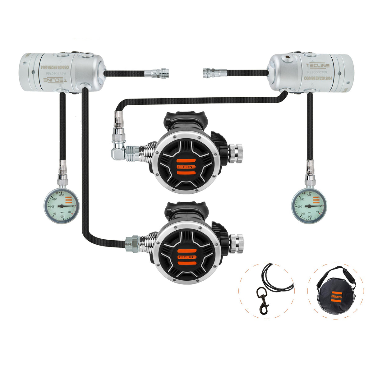 R2 TEC1 SIDE MOUNT Set-TECLINE-DIR STORE