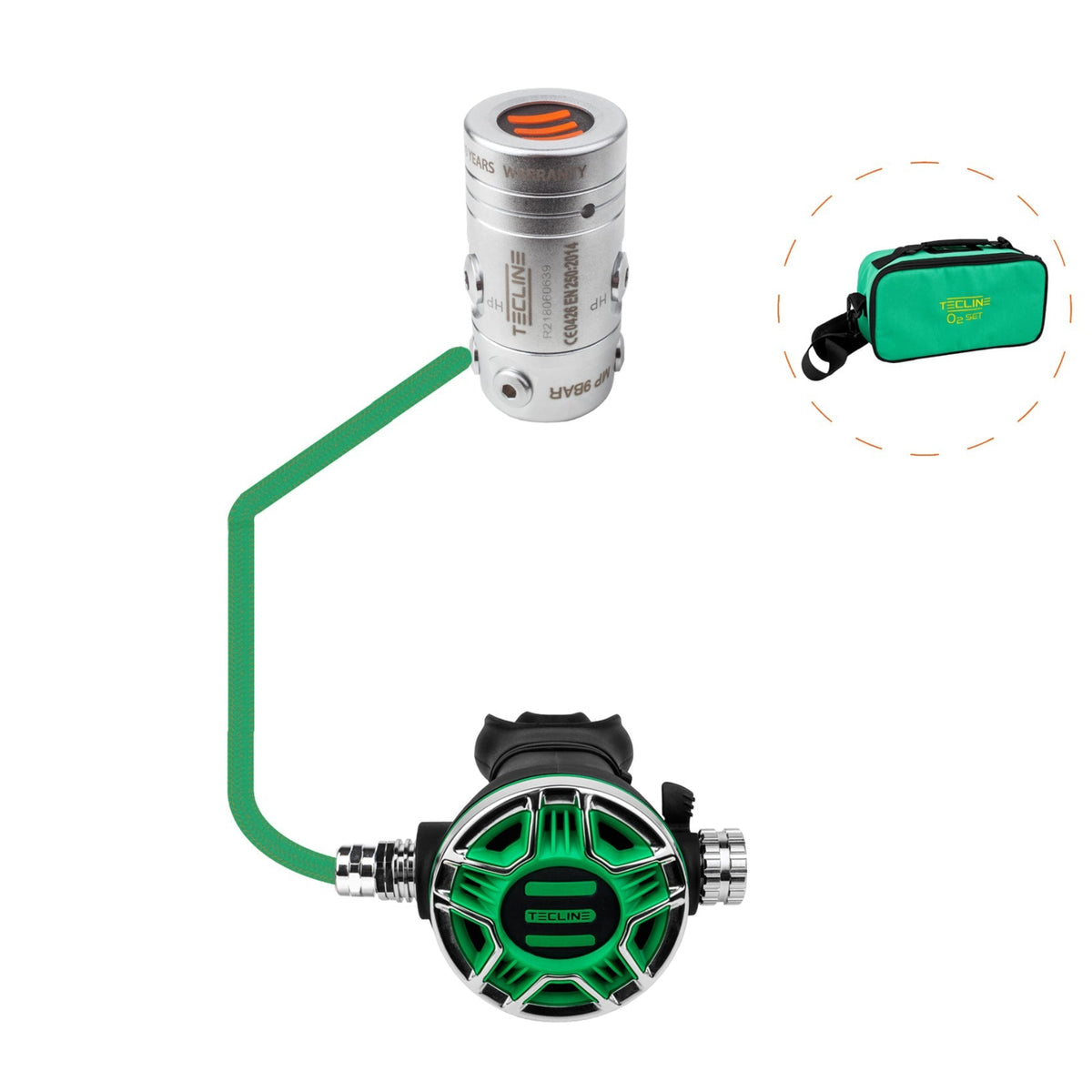 R2 TEC2 100% O2 Set-TECLINE-DIR STORE