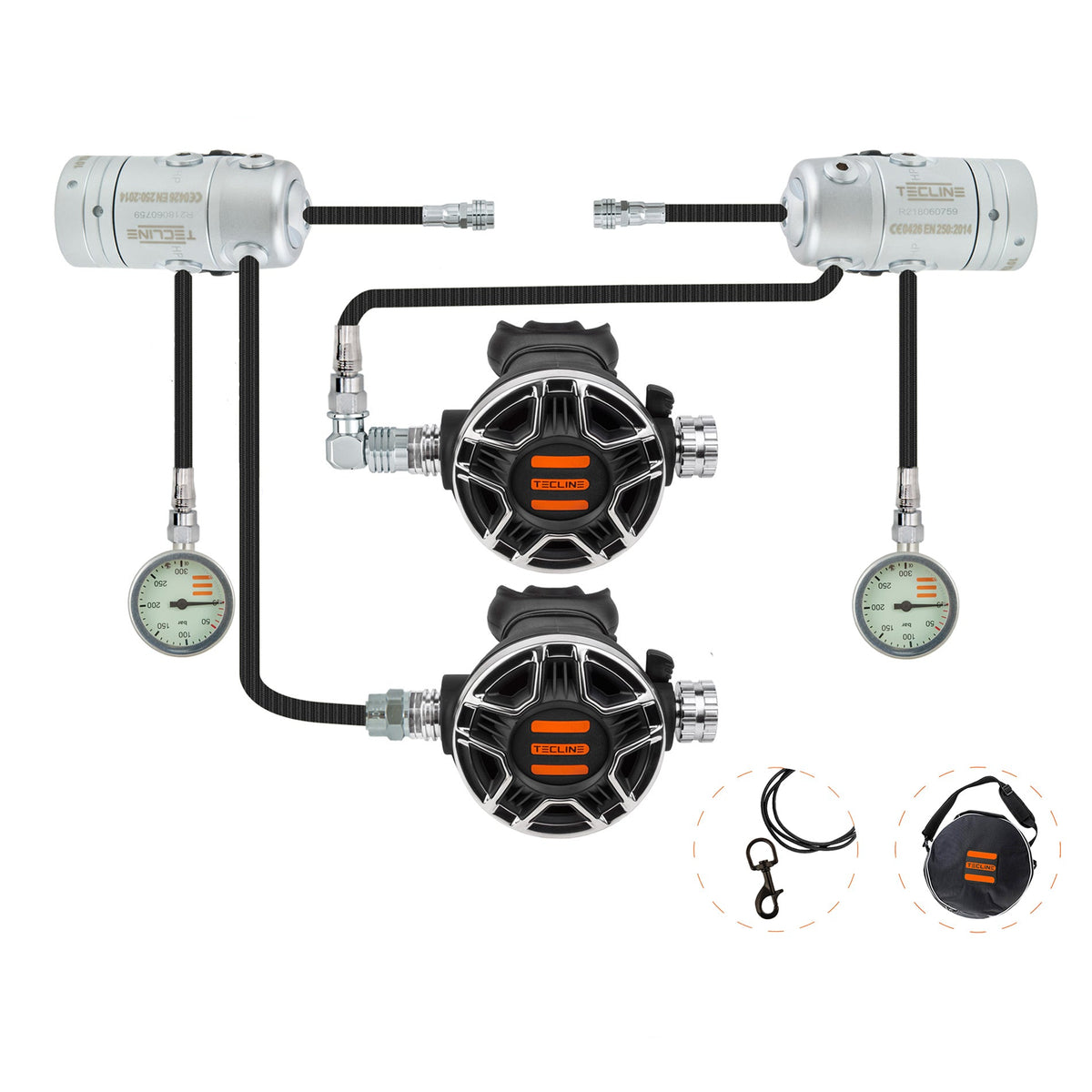 R2 TEC2 SIDE MOUNT Set-TECLINE-DIR STORE
