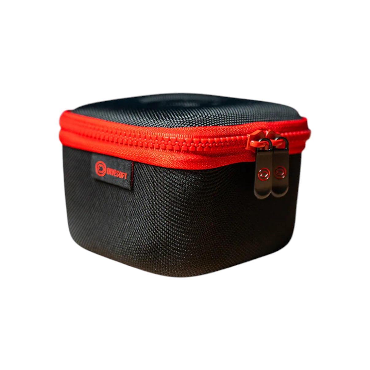 Semi-hard zipper case 115×115 - With inner foam-DIVESOFT-DIR STORE