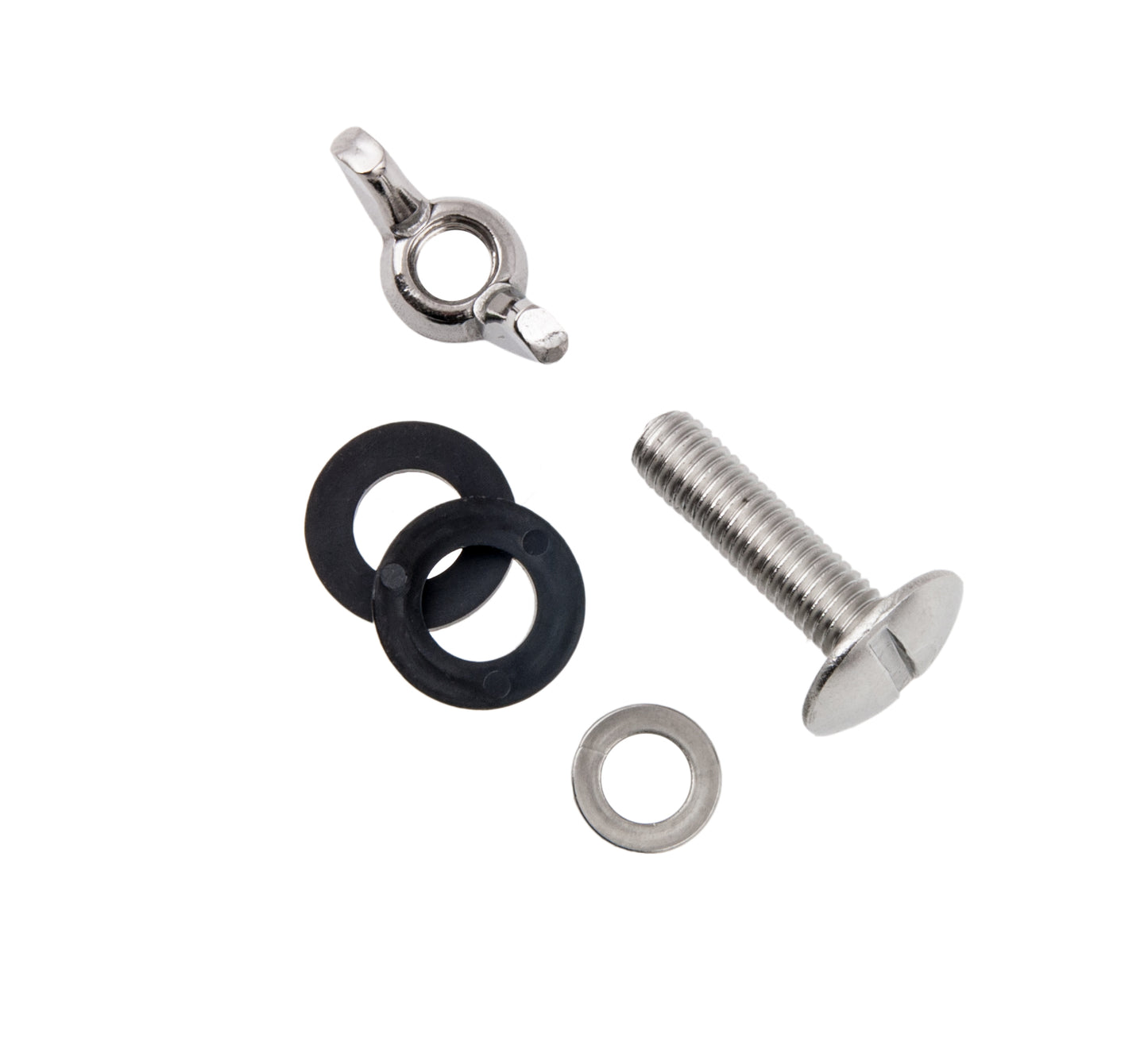 Vite per piastra in alluminio e carbonio