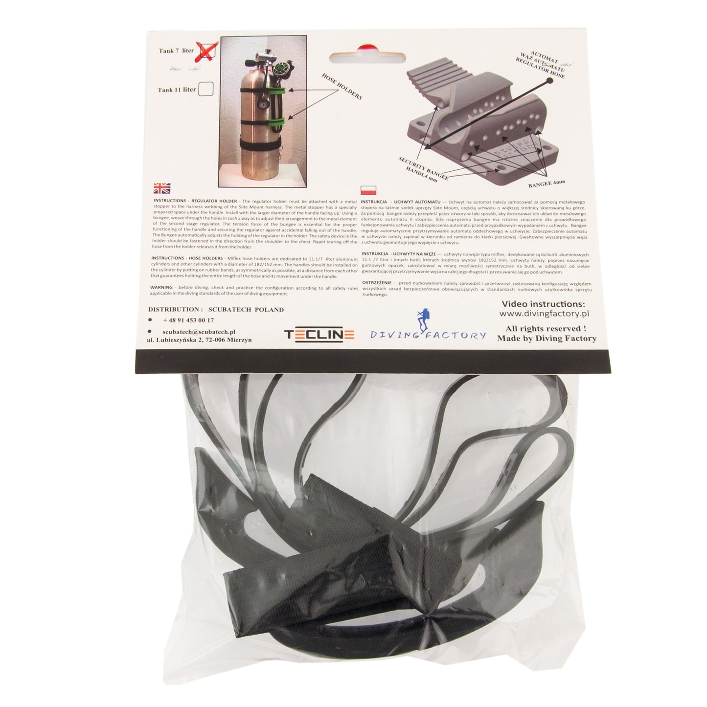 Supporto per frusta per bombola 7 Lt