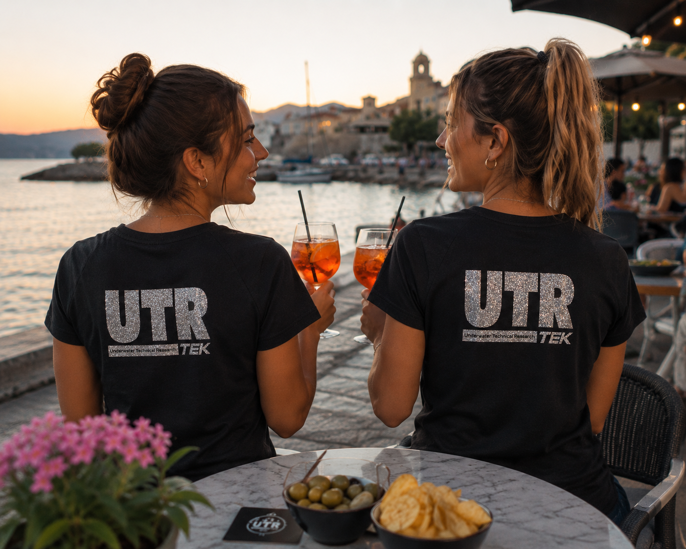 T-Shirt UTRtek Paillettes