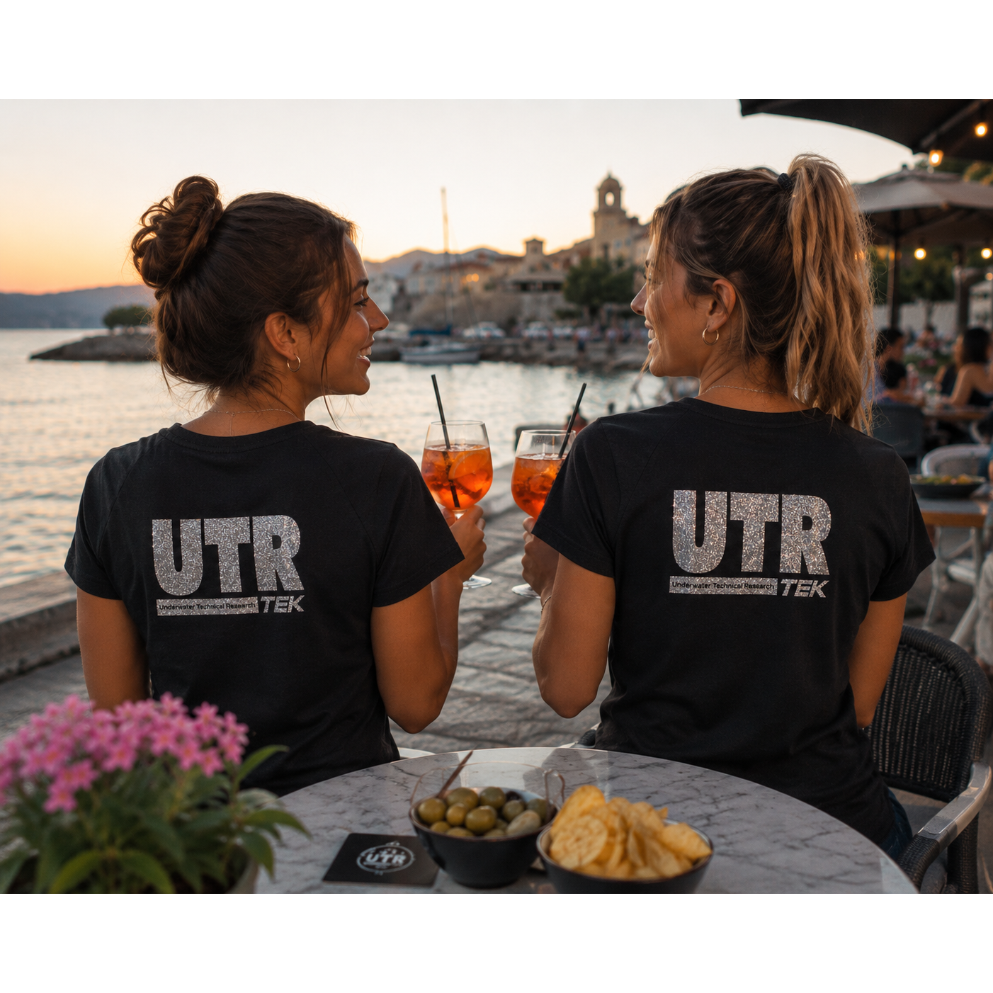 T-Shirt UTRtek Paillettes