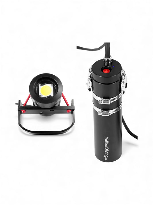 VIDEO LED 80 CON CANISTER-YellowDiving-DIR STORE