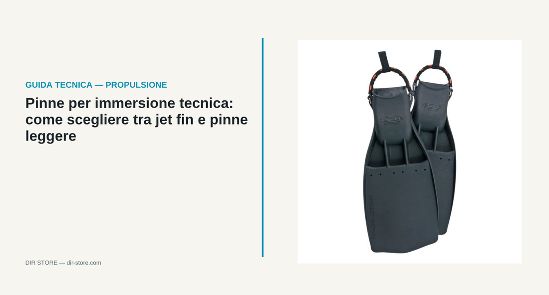 Pinne POWERJET Tecline, immagine hero articolo DIR Store