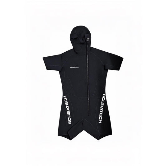 Sovramuta Shorty 7 mm con Cappuccio Integrato - Scubatech