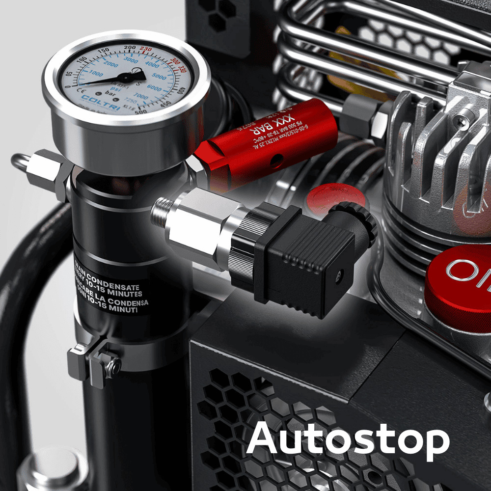 Compressore portatile per bombole sub Coltri – Icon 100 Motore a Scoppio