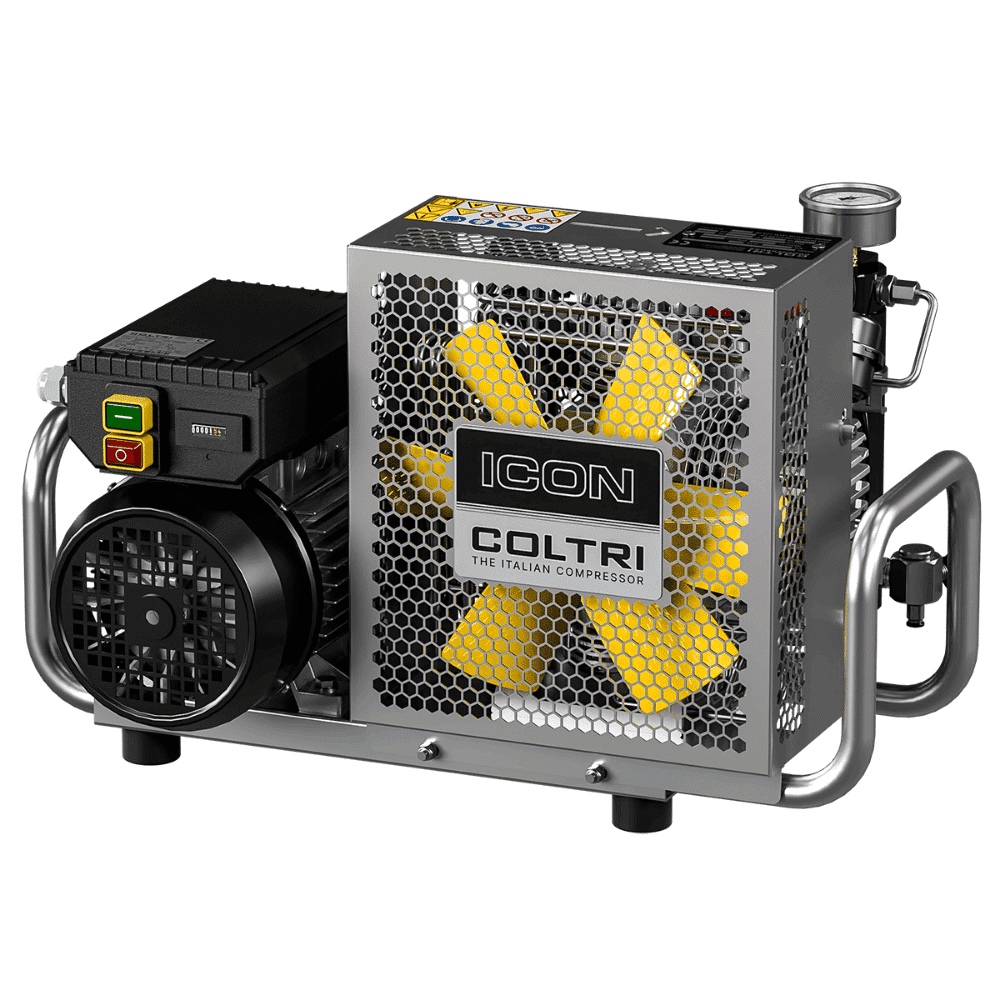 Compressore portatile INOX per bombole sub Coltri – Icon 100 Elettrico
