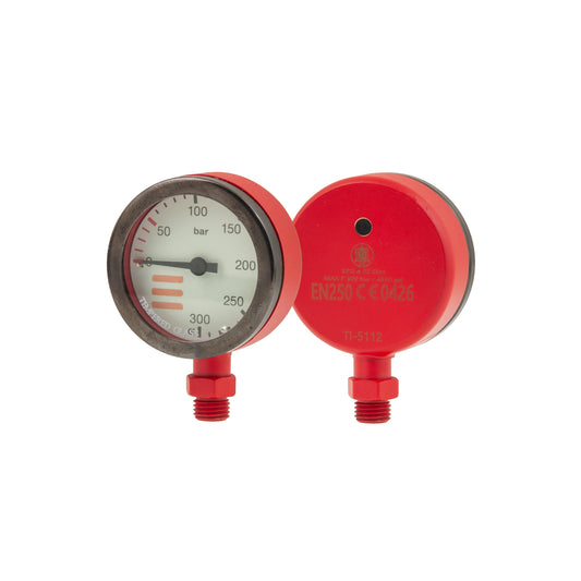 Manometro in metallo 52 mm colorato