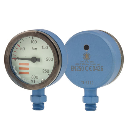 Manometro in metallo 52 mm colorato