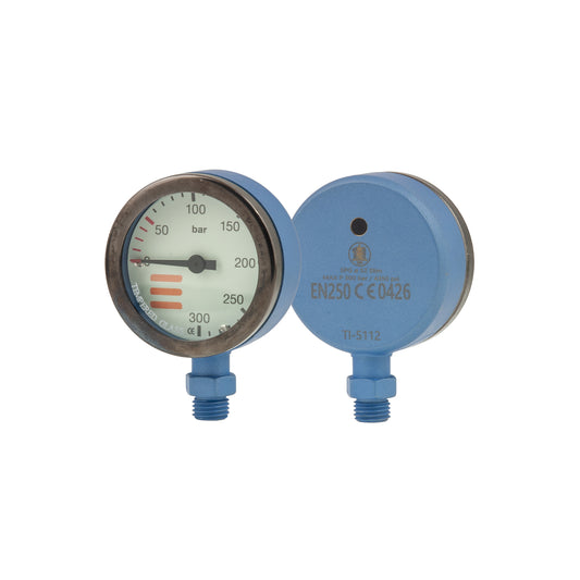 Manometro in metallo 52 mm colorato