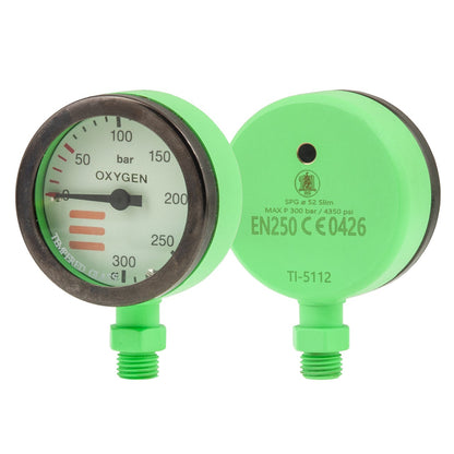 Manometro in metallo 52 mm colorato