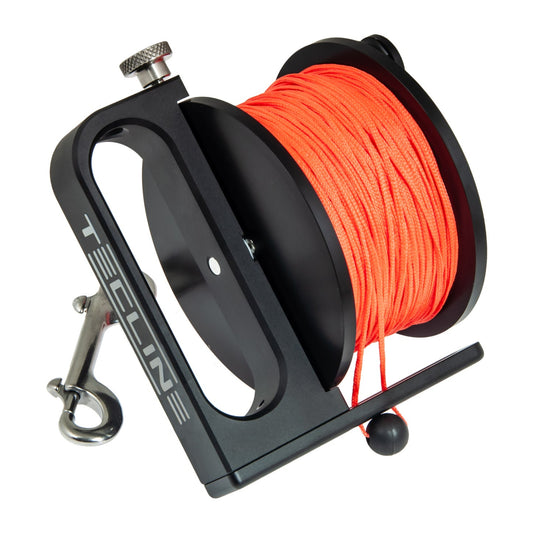 Tecline Reel Explorer Cave 400ft/120m – Delrin Wheel