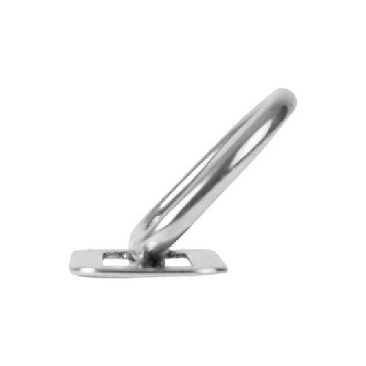 Fermapiombo Liscio con D-Ring a 45°