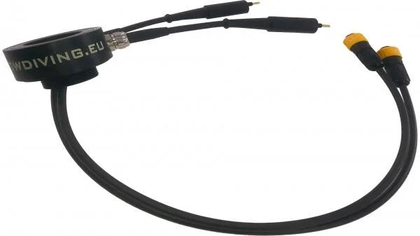 Adapteor con 2 E/O cord per valvole-YellowDiving-DIR STORE
