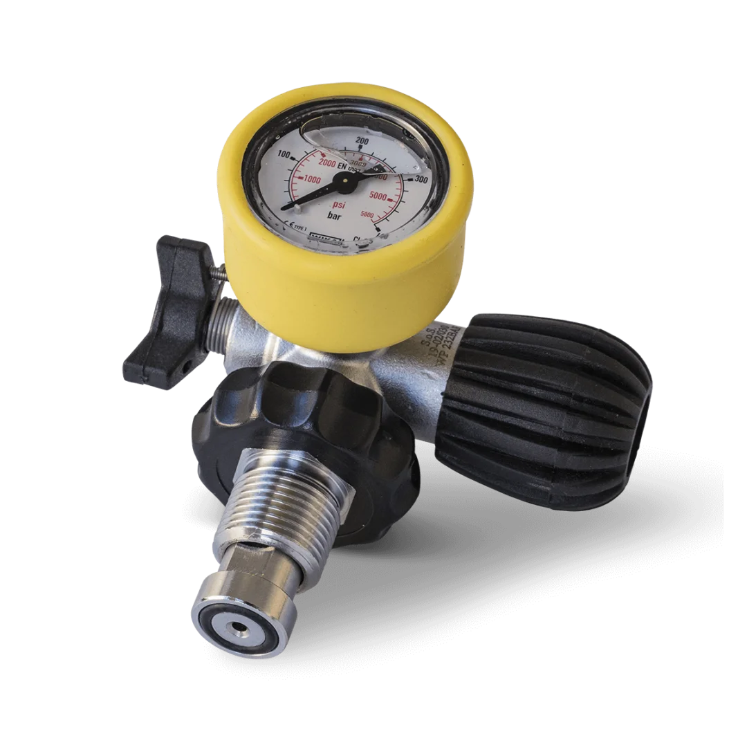 Attaco NEW DIN per bombole di serie con manometro-COLTRI-DIR STORE