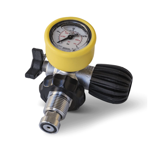 Attaco NEW DIN per bombole di serie con manometro-COLTRI-DIR STORE