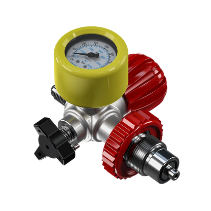 Attaco NEW DIN per bombole di serie con manometro-COLTRI-DIR STORE