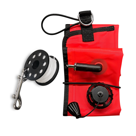 Pallone DIR Style 11/117 cm con valvola in metallo + spool in Delrin 24 mt