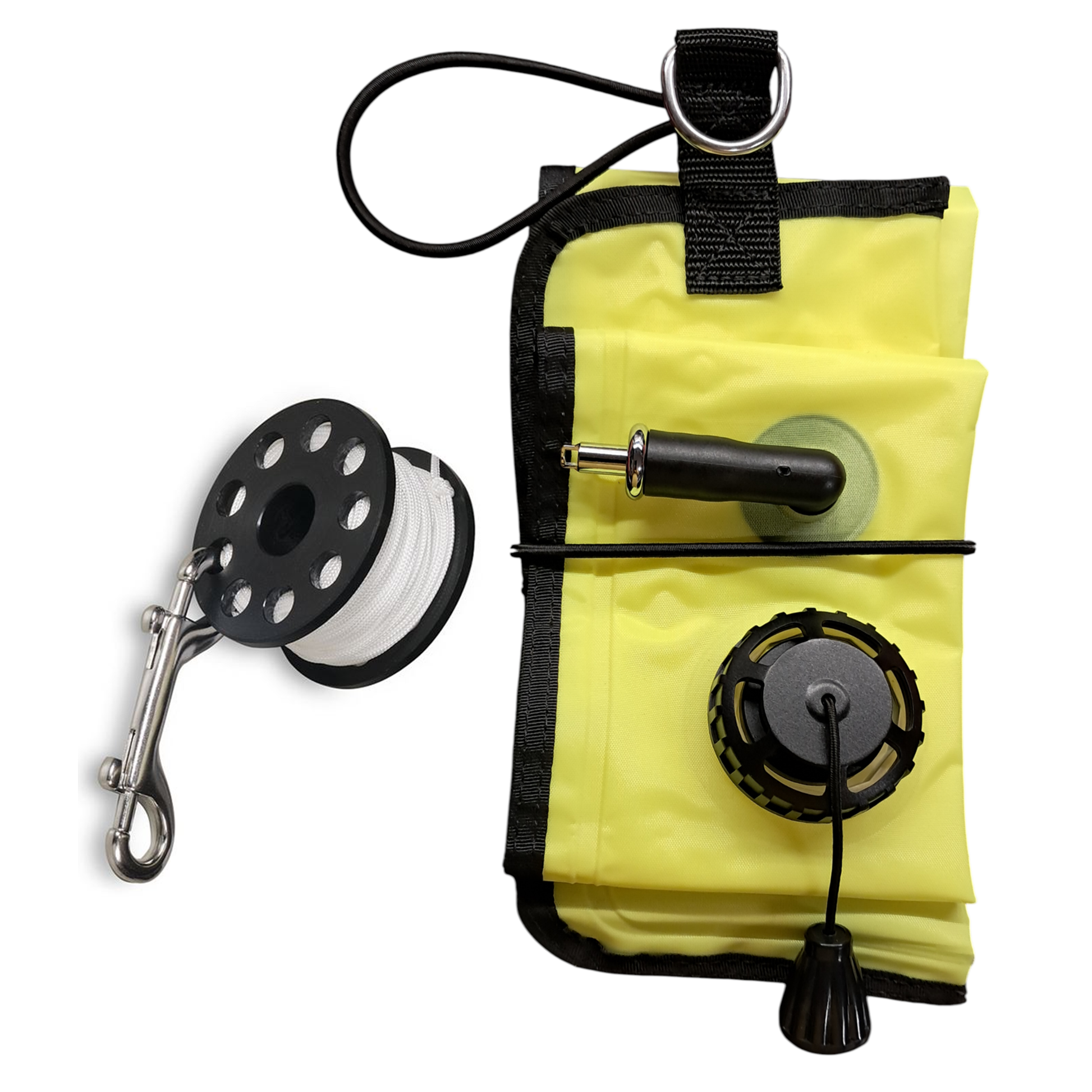 Pallone DIR Style 11/117 cm con valvola in metallo + spool in Delrin 24 mt