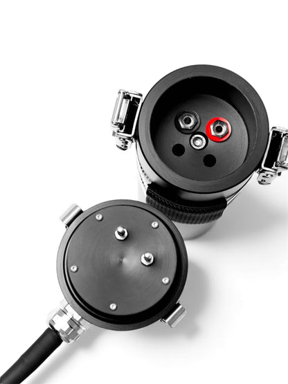 Canister SM H Classic Sidemount con E/O cord-YellowDiving-DIR STORE