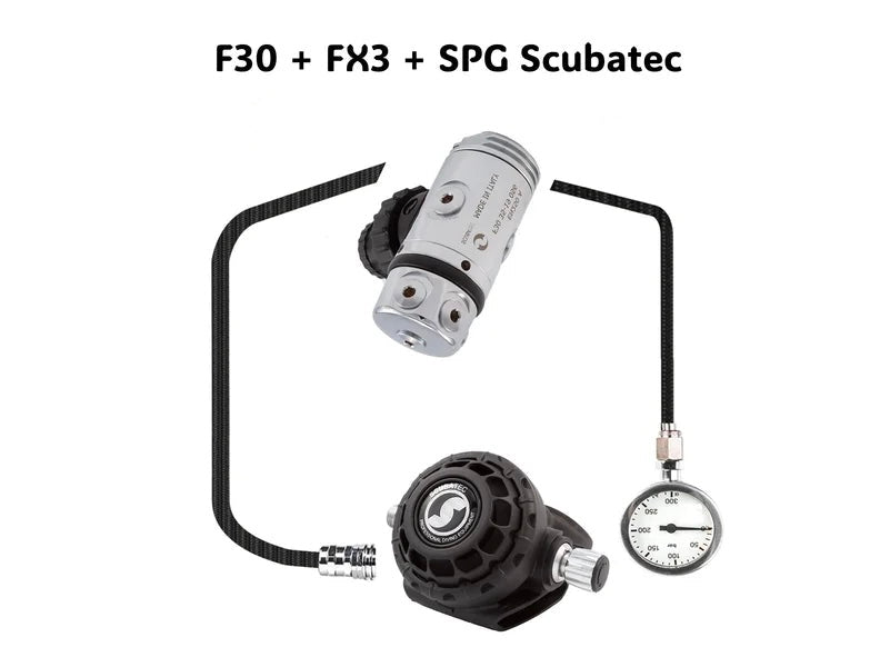 F30 FX3 + SPG Black-SCUBATEC-DIR STORE