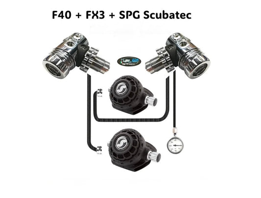 F40 Anti-freeze FX3 + SPG DIR Set-SCUBATEC-DIR STORE