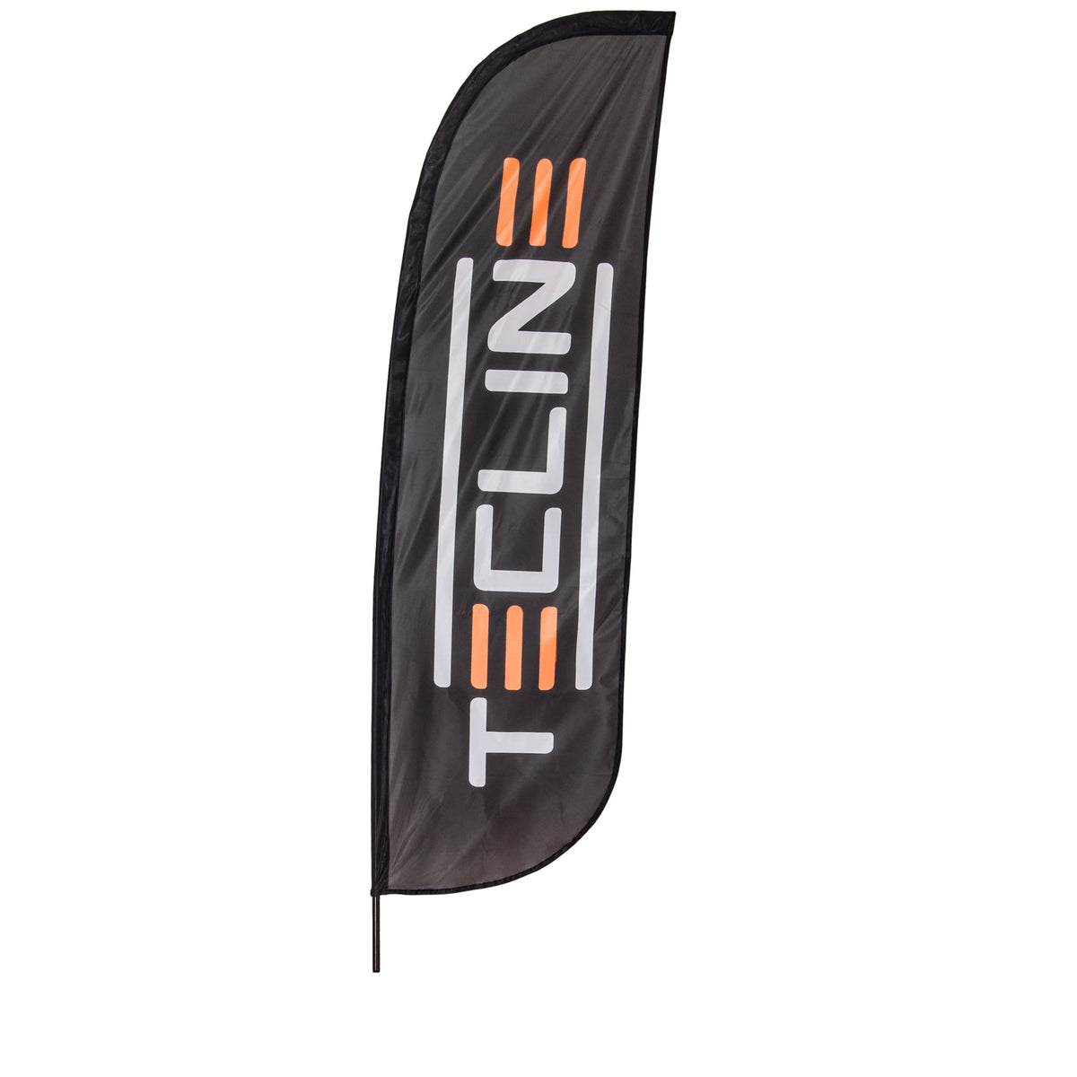 Bandiera Tecline 60 × 200 cm con Asta