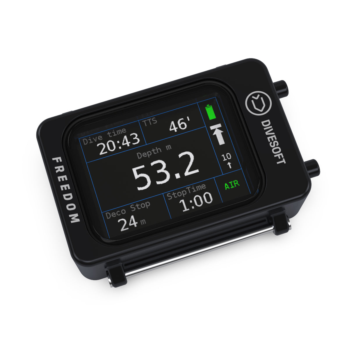 Freedom Advanced Bottom Timer to Advanced Nitrox - Software Upgrade-DIVESOFT-DIR STORE