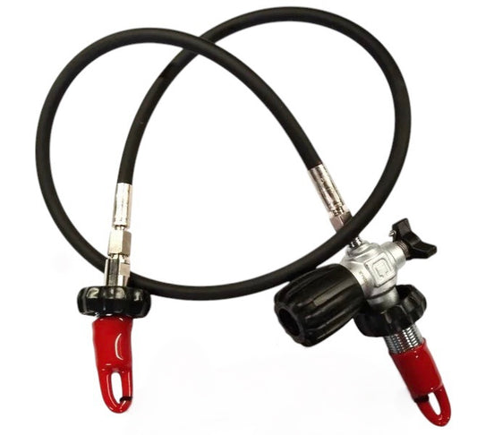 Frusta di Travaso con sfiato/manopola-SCUBATEC-DIR STORE