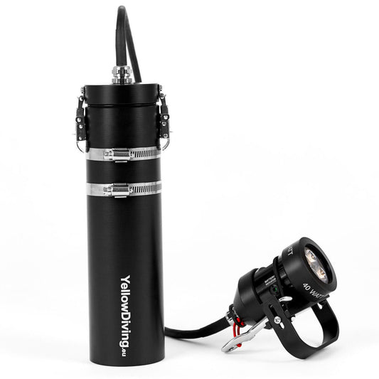 LED L40 CON CANISTER-YellowDiving-DIR STORE