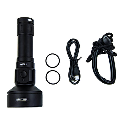 Torcia Subacquea LED Tecline T4900 (4900 lumen)