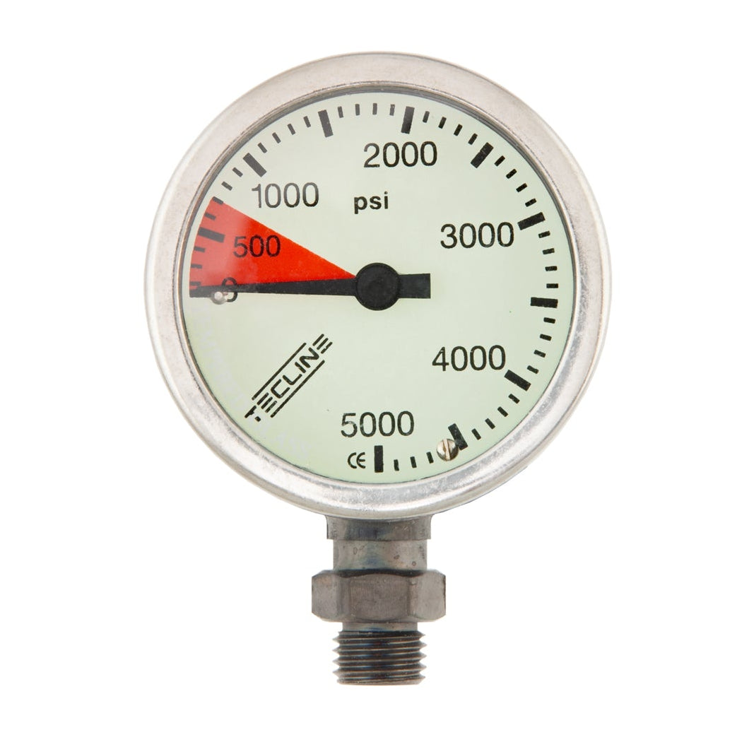 Manometro in metallo cromato 52 mm