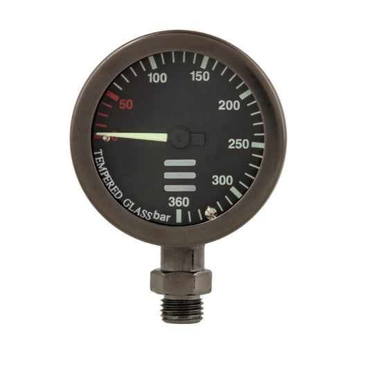 Tecline Military Line Metal Pressure Gauge (ø 52 mm) – 300 Bar