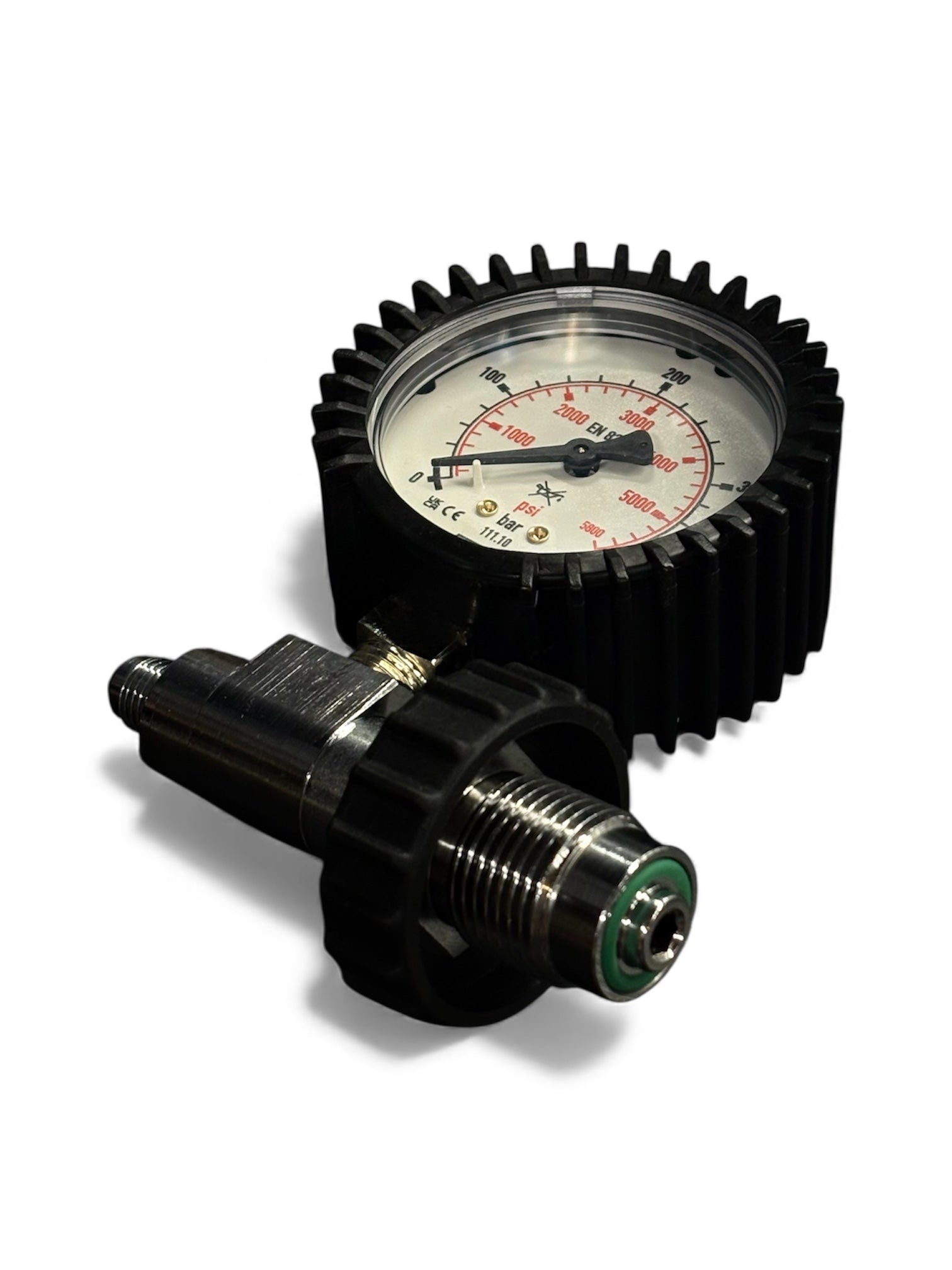 Manometro con Attacco DIN 300 per fruste HP-SCUBATEC-DIR STORE