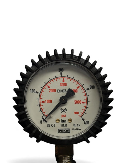Manometro con Attacco DIN 300 per fruste HP-SCUBATEC-DIR STORE