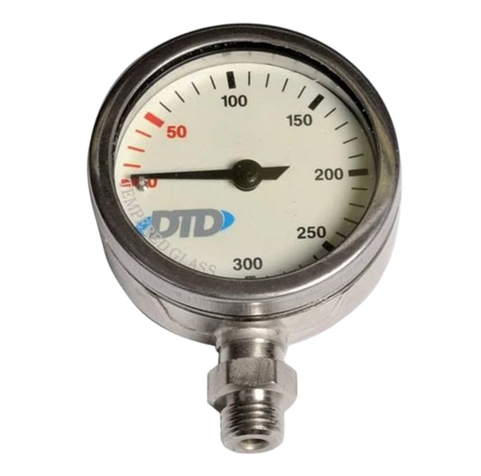 Manometro in metallo 52 mm-DTD-DIR STORE